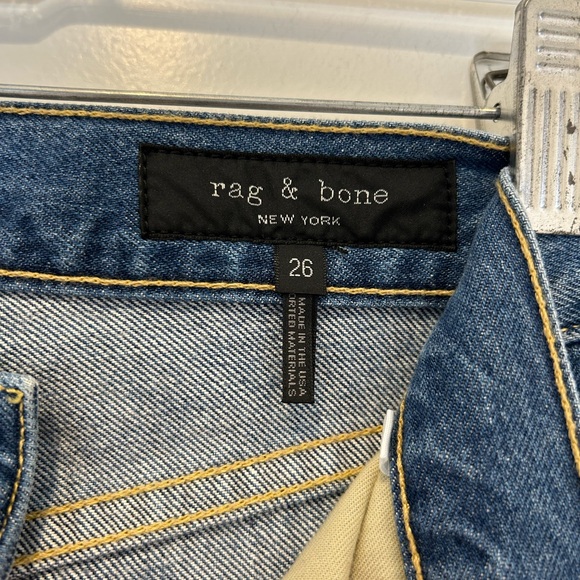 Rag & Bone New York PAMELA Distressed Ankle Women's 26 Mid Rise - Picture 10 of 14